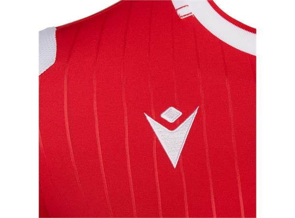 Alhena Shirt Shortsleeve RED/WHT M Utgående modell 