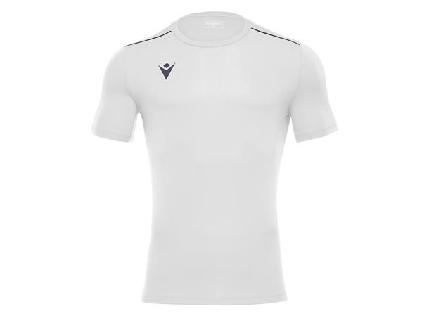Rigel Hero Shirt SS WHT S Teknisk trenings t-skjorte - Unisex 