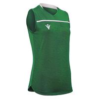 Thallium Shirt Woman SL GRN/WHT 3XS Teknisk armløs volleyballdrakt for dame