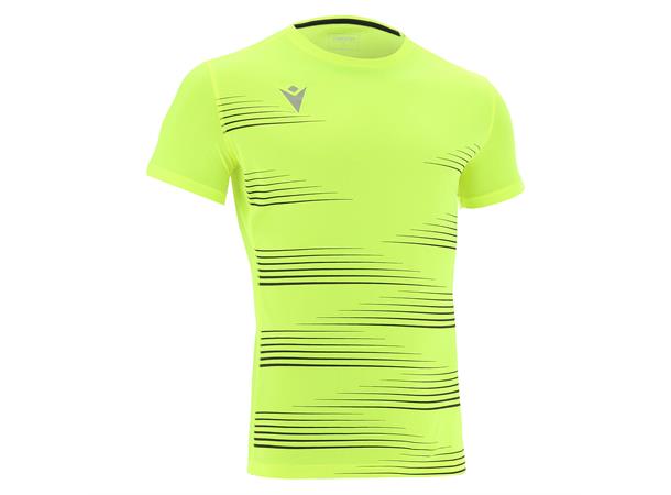 Ivan Shirt NYEL/BLK XS Teknisk løpe t-skjorte til herre 