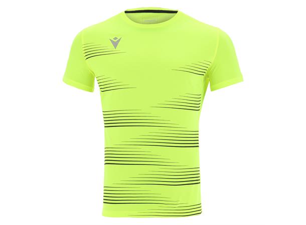 Ivan Shirt NYEL/BLK XS Teknisk løpe t-skjorte til herre 