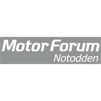 Snøgg Motor Forum Notodden Hvit N Transfermerke 200mm x 46mm