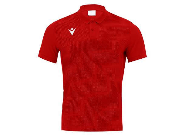 Thavil Polo RED/WHT 3XL Poloskjorte i elastisk stoff 