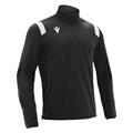 Gange 1/4 Zip Top BLK/WHT 5XL Teknisk treningsgenser - Unisex