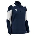 Chantico 1/4 Zip Top Wmn NAV/WHT 3XS Teknisk treningsgenser til dame