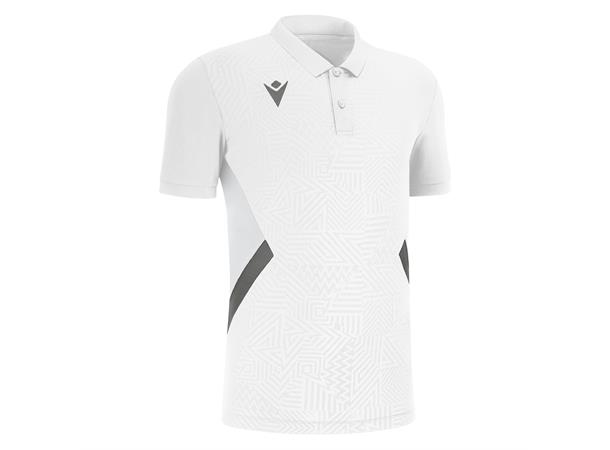 Rap Polo WHT/ANT S Teknisk poloskjorte - Unisex 