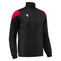 Prometheus Full Zip Top BLK/RED XL Teknisk reisejakke - Unisex